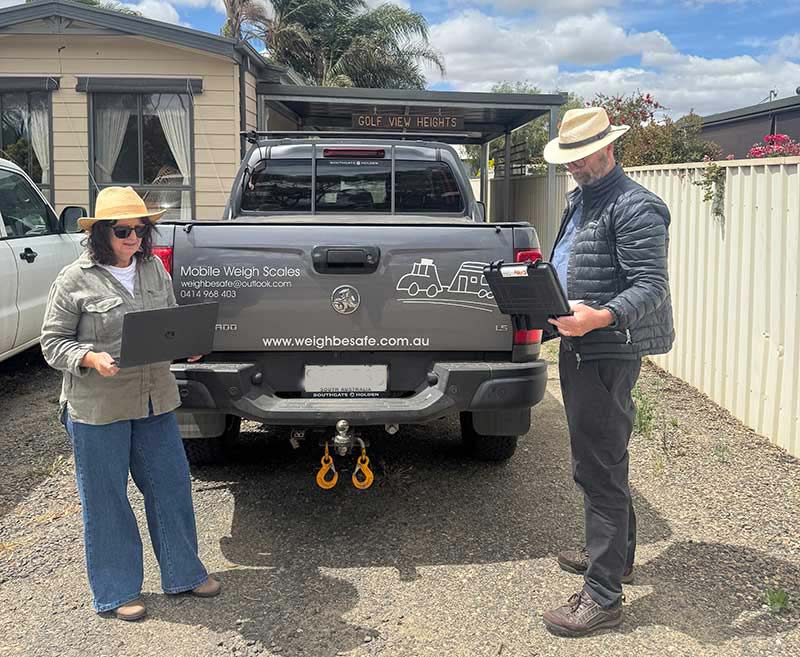 Weighing services Weigh Be Safe Caravan